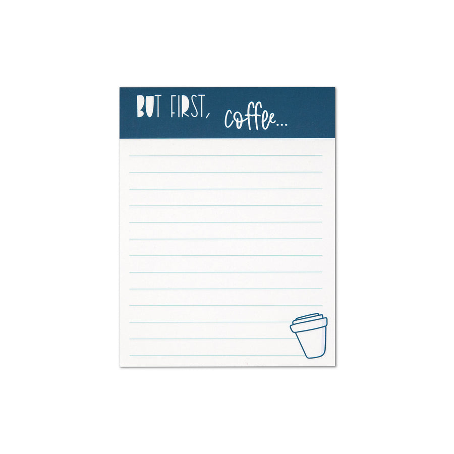 But First, Coffee Notepad