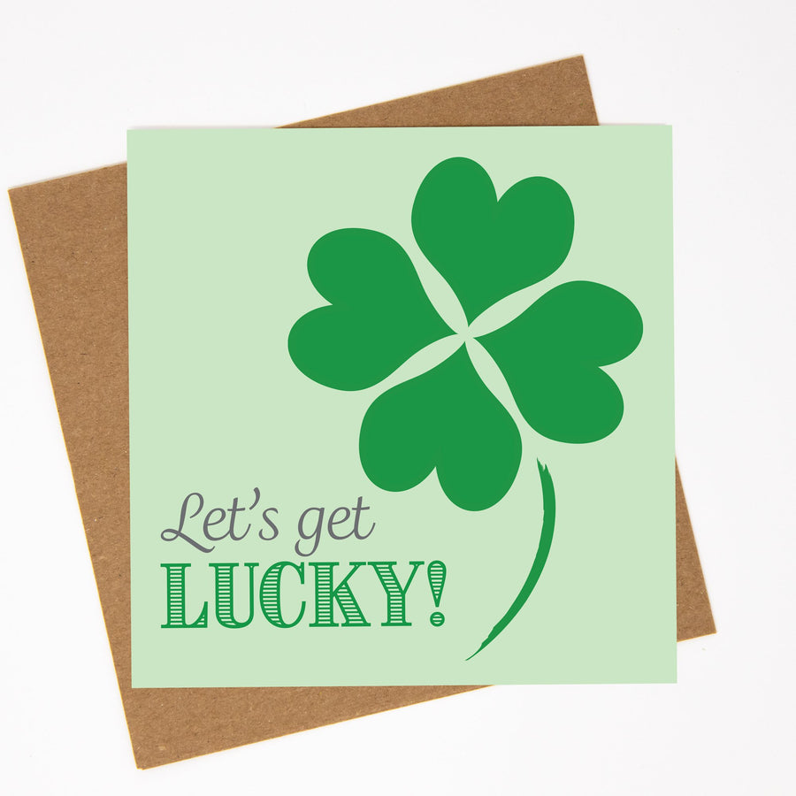 Let's Get Lucky Card