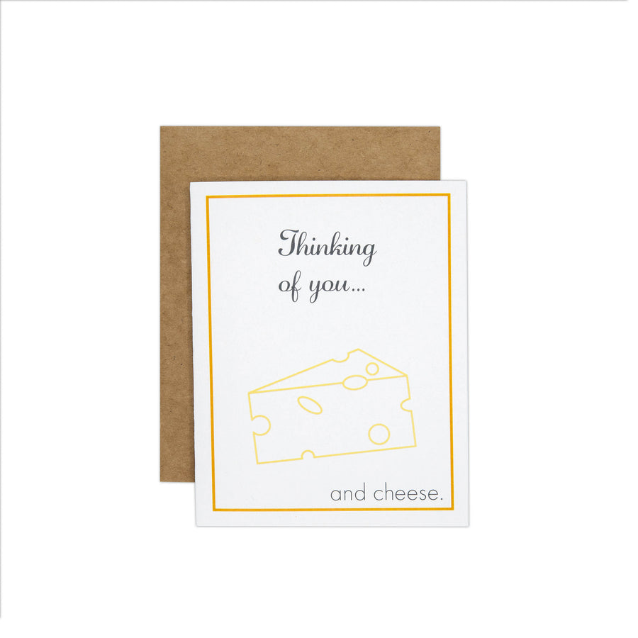 Thinking of You… and Cheese Card