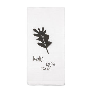 Kale Yes Tea Towel